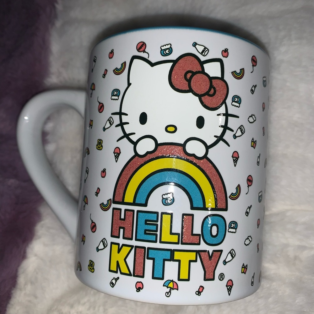 Hello Kitty Rainbow Mug New/unused